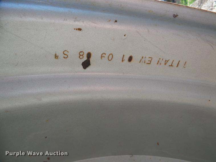 image for item DA1896 (4) John Deere wheels