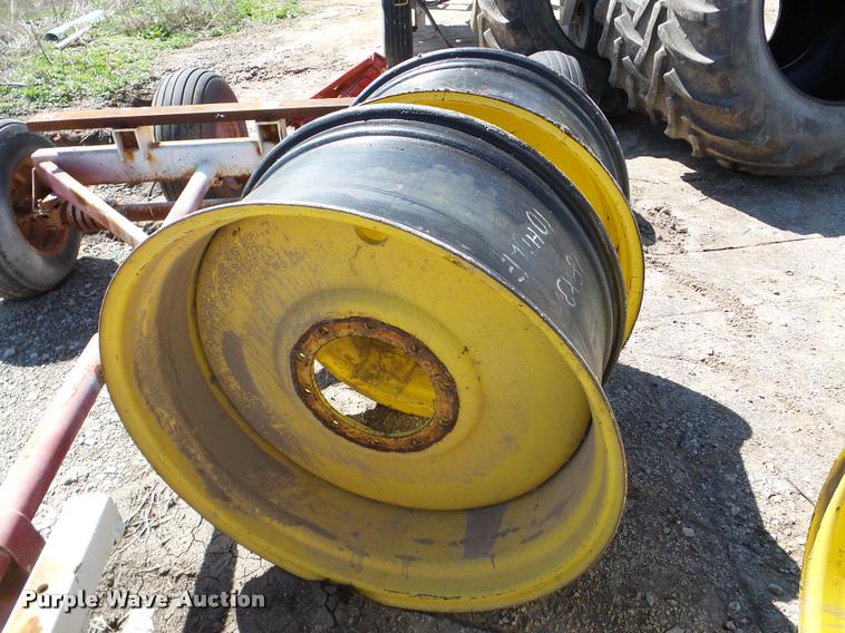 image for item DA1897 (4) John Deere wheels