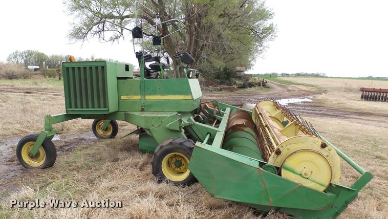 image for item DA2224 John Deere 830 self-propelled windrower