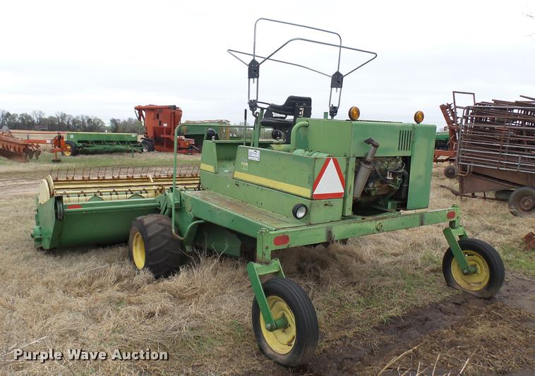 image for item DA2224 John Deere 830 self-propelled windrower