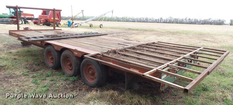 image for item DA2228 1985 JFW equipment trailer
