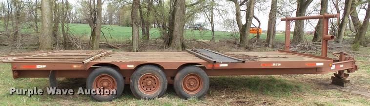 image for item DA2228 1985 JFW equipment trailer