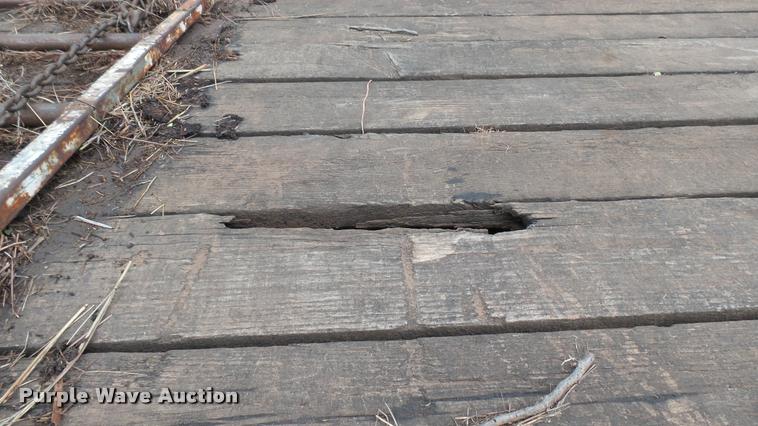 image for item DA2228 1985 JFW equipment trailer