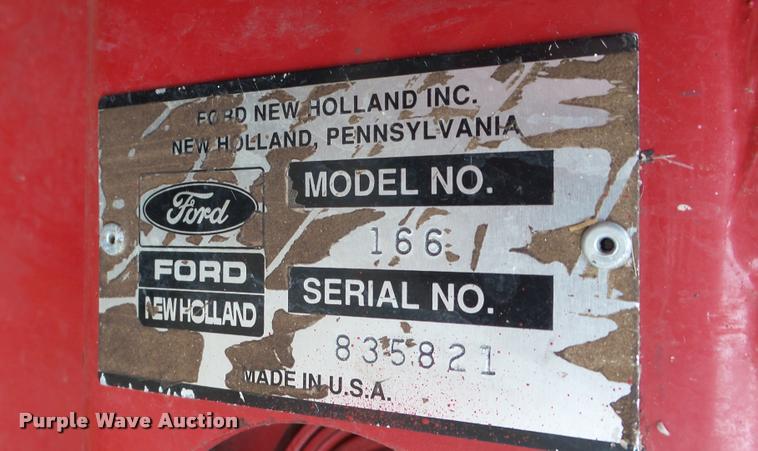 image for item DA2230 New Holland 166 windrow inverter