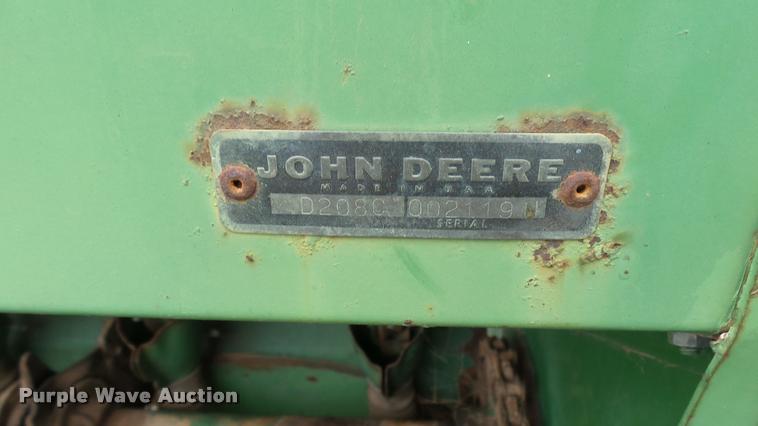 image for item DA2237 John Deere D208C grain drill