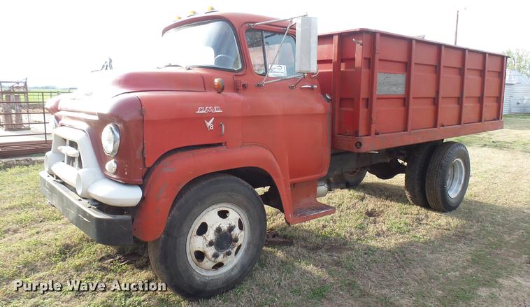 image for item DA2245 1959 GMC grain truck