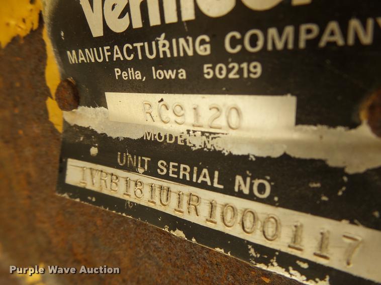 image for item DA3449 Vermeer RC9120 mower conditioner