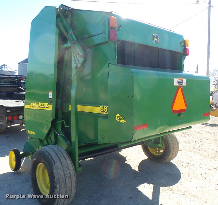 image for item DA3450 2003 John Deere 567 round baler