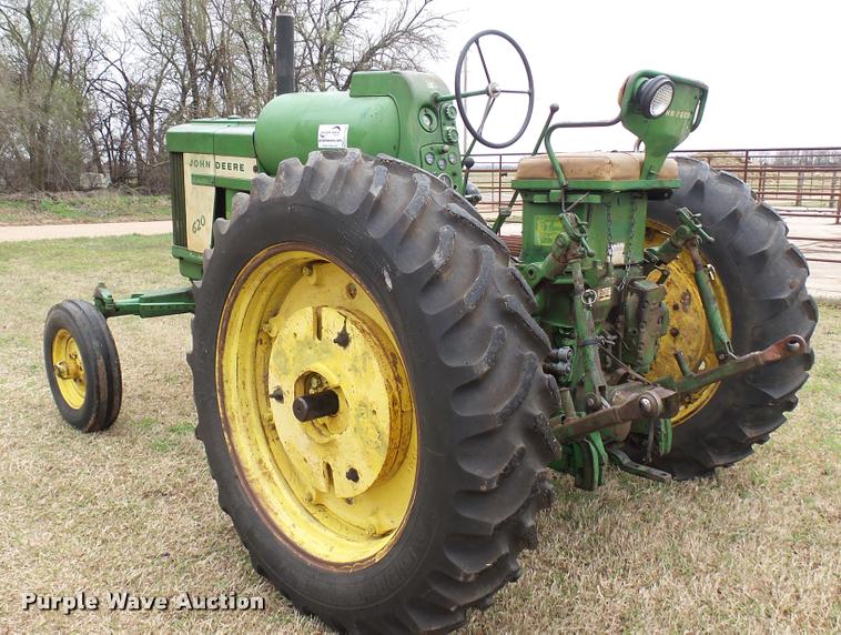 image for item DA7750 John Deere 620 tractor