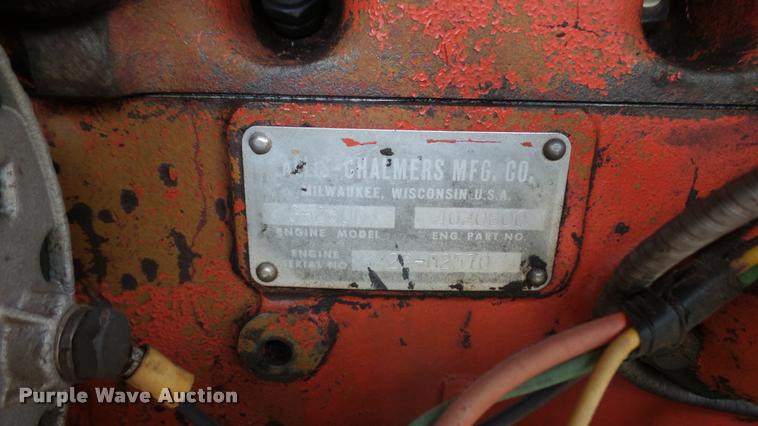 image for item DA7752 Allis Chalmers One-Ninety XT tractor