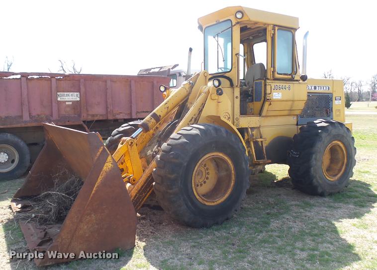 image for item DA7770 1976 John Deere 644B wheel loader