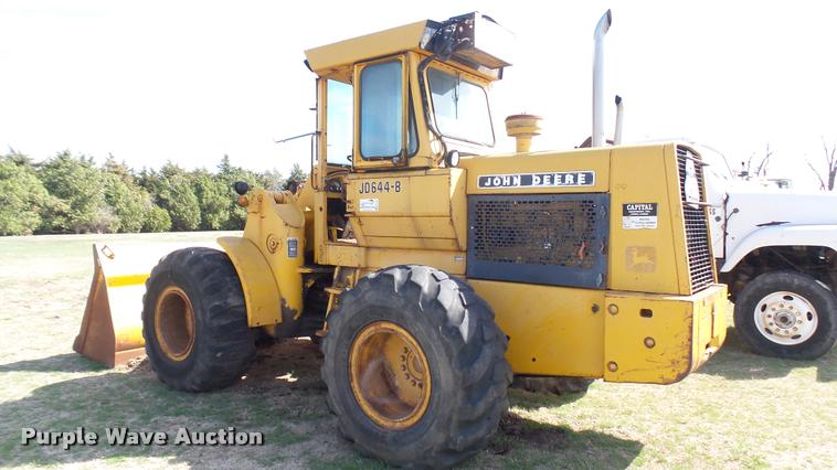 image for item DA7770 1976 John Deere 644B wheel loader