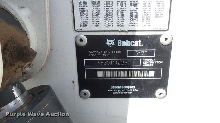 image for item DA7771 2005 Bobcat S175 skid steer