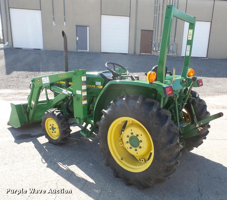 image for item DA8058 1995 John Deere 870 MFWD tractor