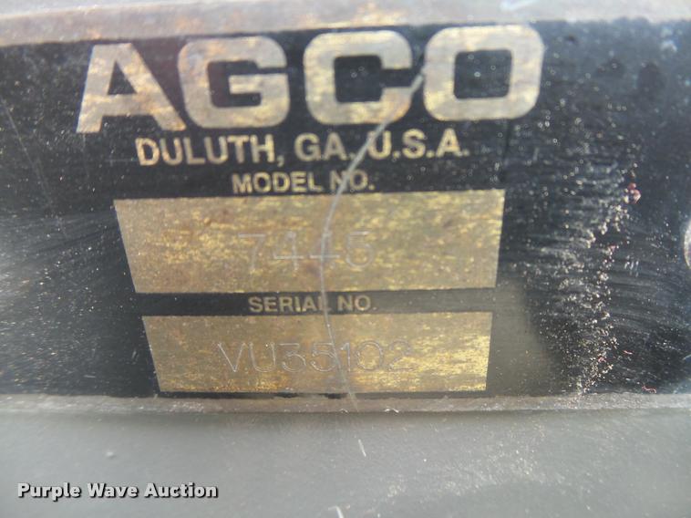 image for item DB2501 2009 Hesston 7444 square baler