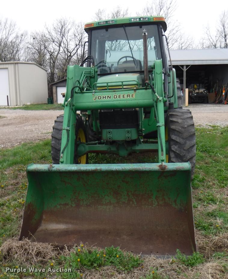 image for item DB3880 1995 John Deere 6400 MFWD tractor