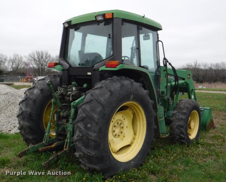 image for item DB3880 1995 John Deere 6400 MFWD tractor