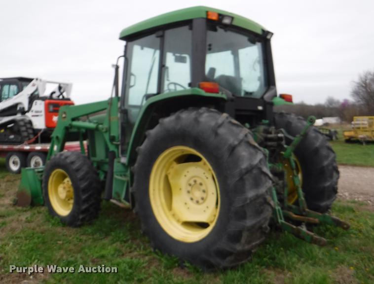 image for item DB3880 1995 John Deere 6400 MFWD tractor