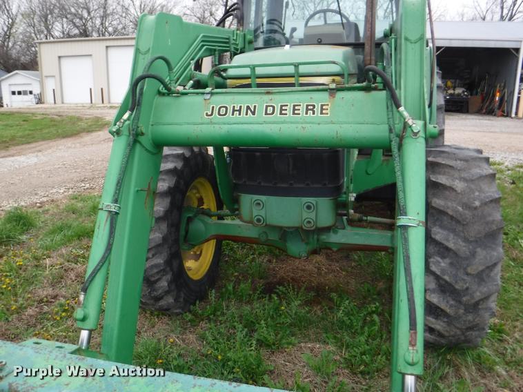 image for item DB3880 1995 John Deere 6400 MFWD tractor