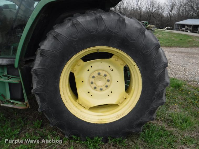 image for item DB3880 1995 John Deere 6400 MFWD tractor