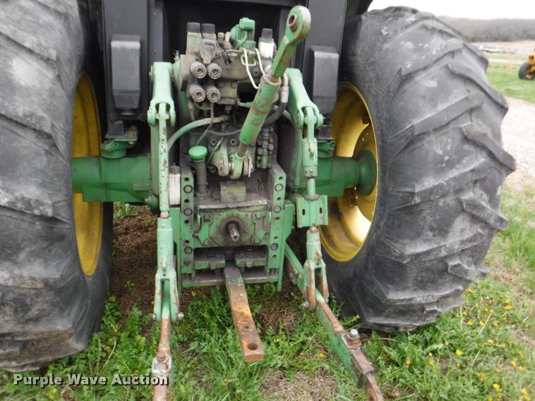 image for item DB3880 1995 John Deere 6400 MFWD tractor