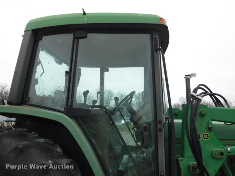 image for item DB3880 1995 John Deere 6400 MFWD tractor