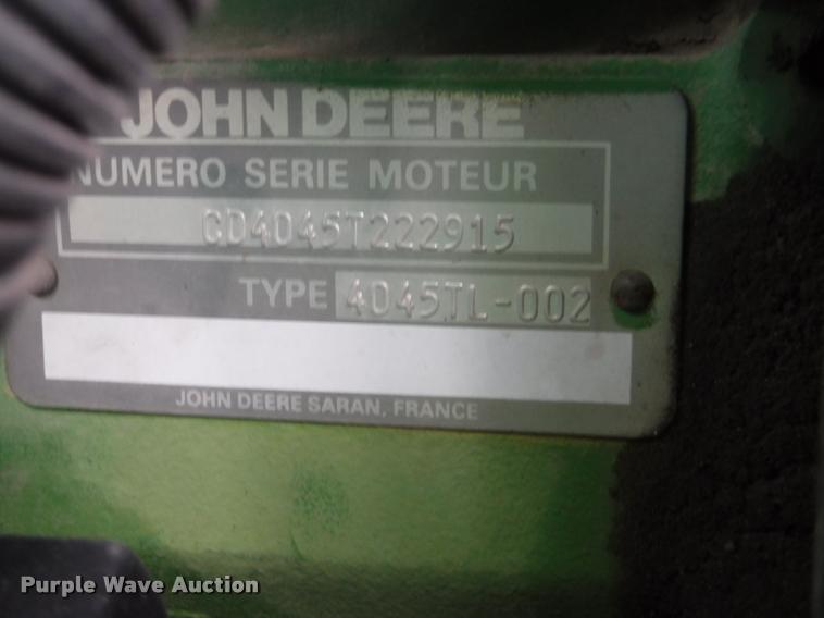 image for item DB3880 1995 John Deere 6400 MFWD tractor