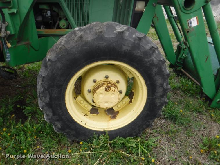 image for item DB3880 1995 John Deere 6400 MFWD tractor