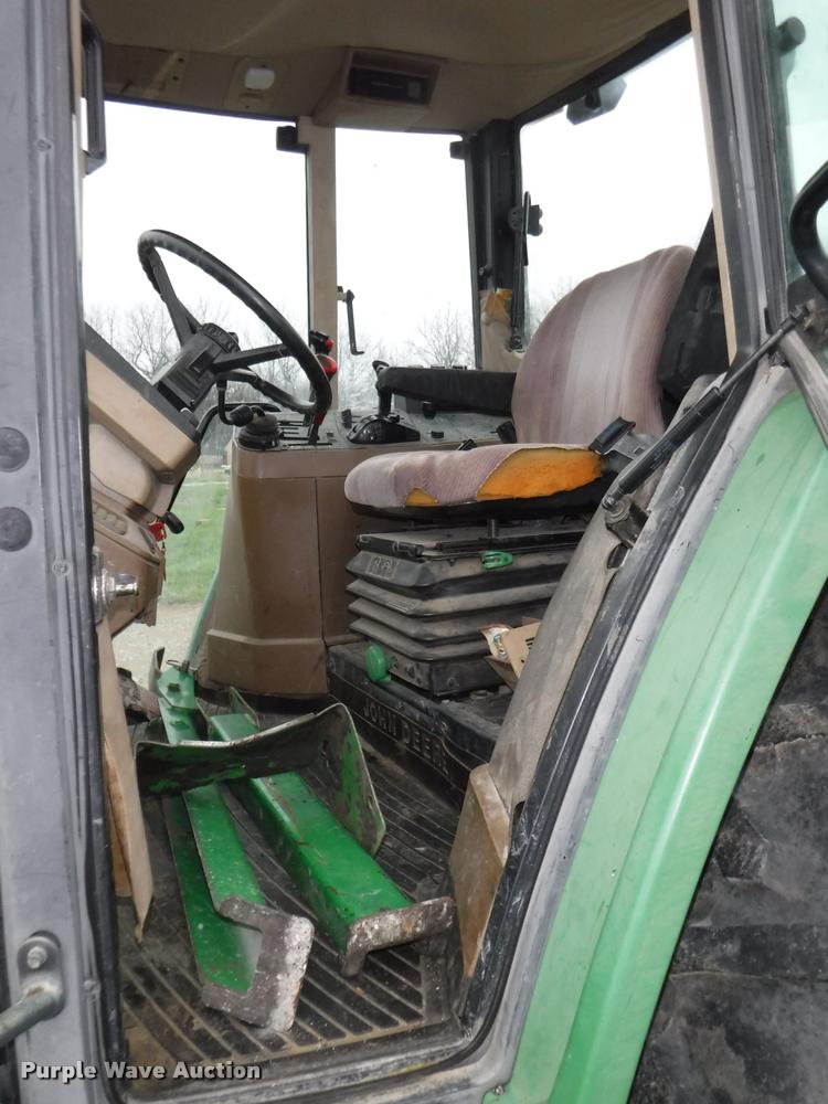 image for item DB3880 1995 John Deere 6400 MFWD tractor