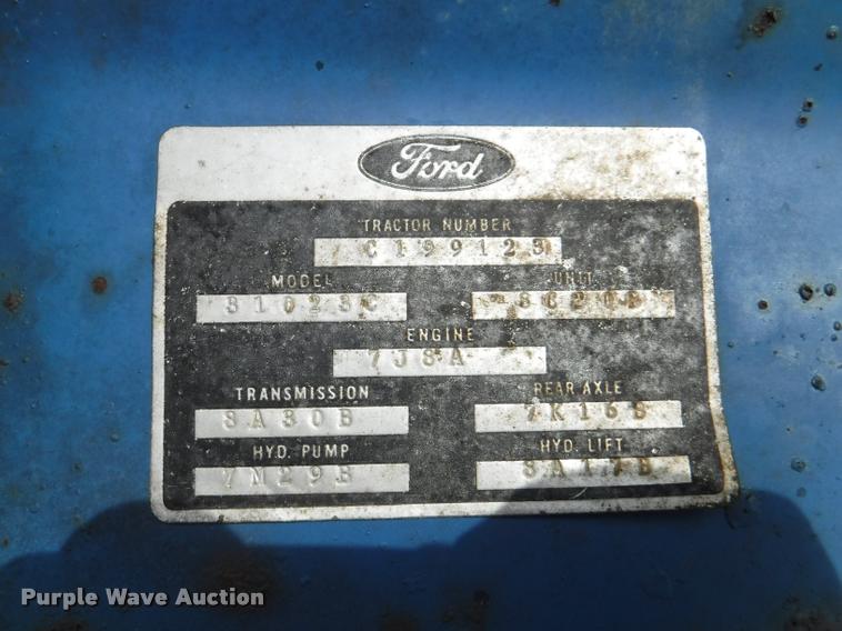 image for item DB3897 Ford 3000 tractor