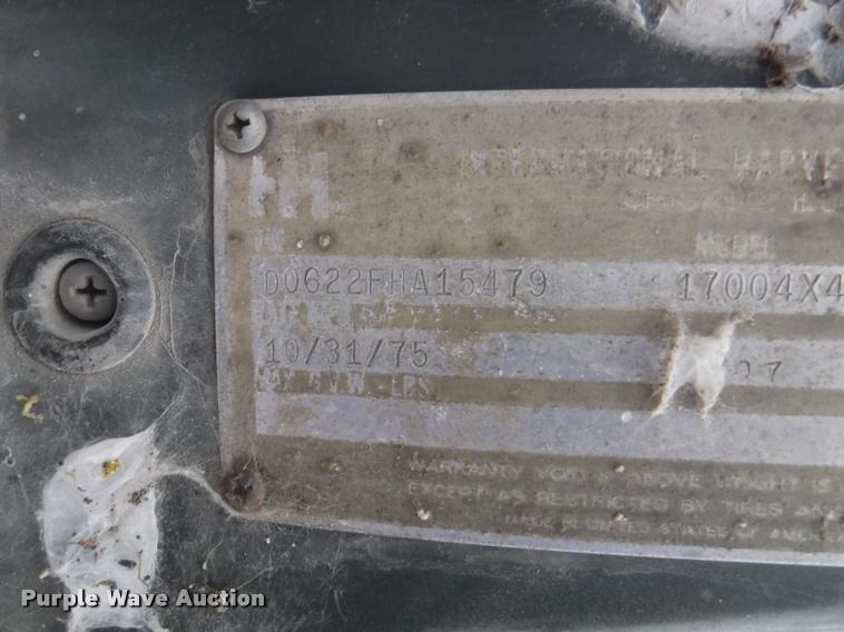 image for item DB3904 1975 International Loadstar 1700 truck cab and chassis