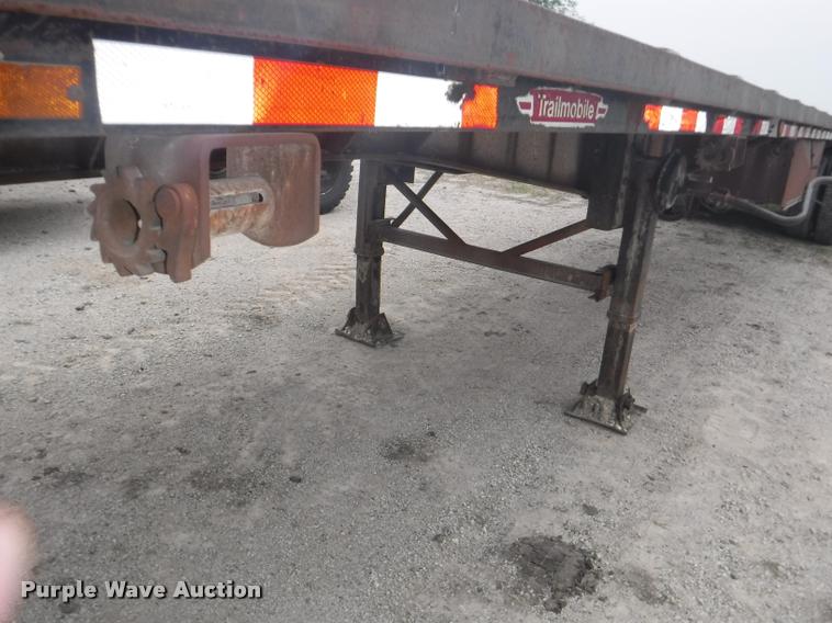 image for item DB3906 1988 Trailmobile F71T-6VAA flatbed trailer