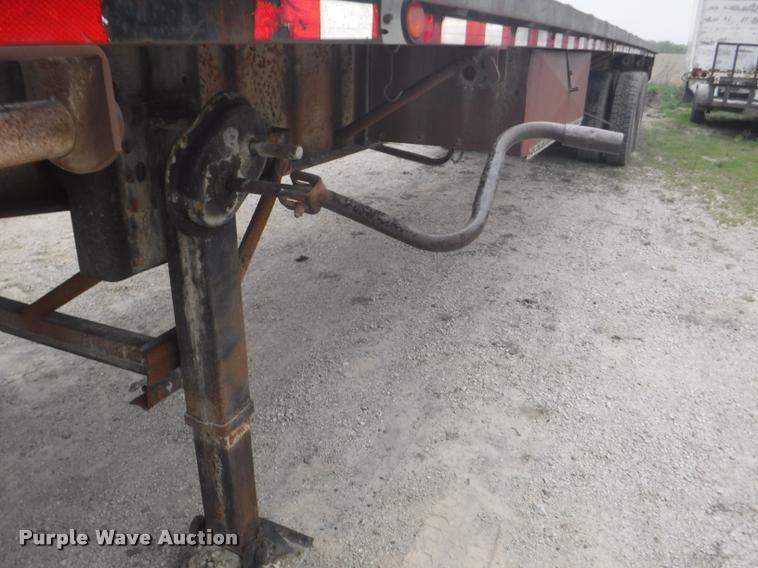 image for item DB3906 1988 Trailmobile F71T-6VAA flatbed trailer