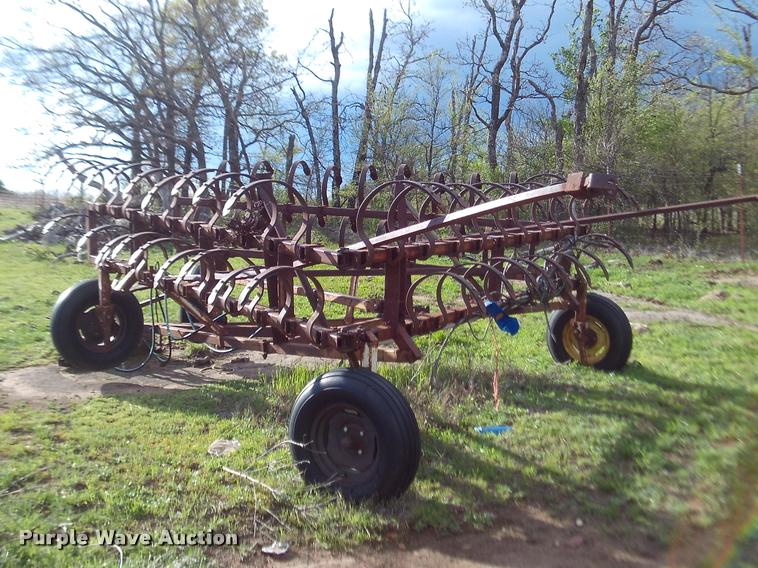 image for item DJ9781 Western Kansas spring tooth harrow