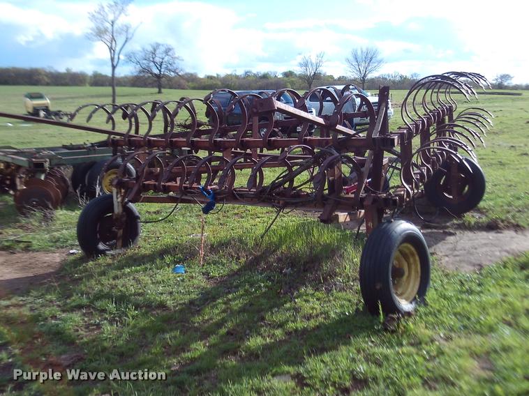 image for item DJ9781 Western Kansas spring tooth harrow
