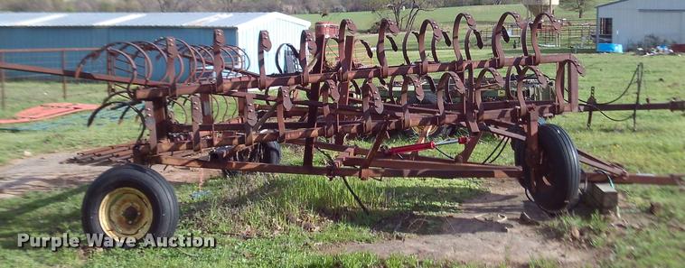 image for item DJ9781 Western Kansas spring tooth harrow