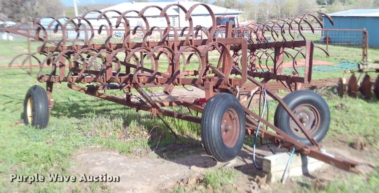 image for item DJ9781 Western Kansas spring tooth harrow