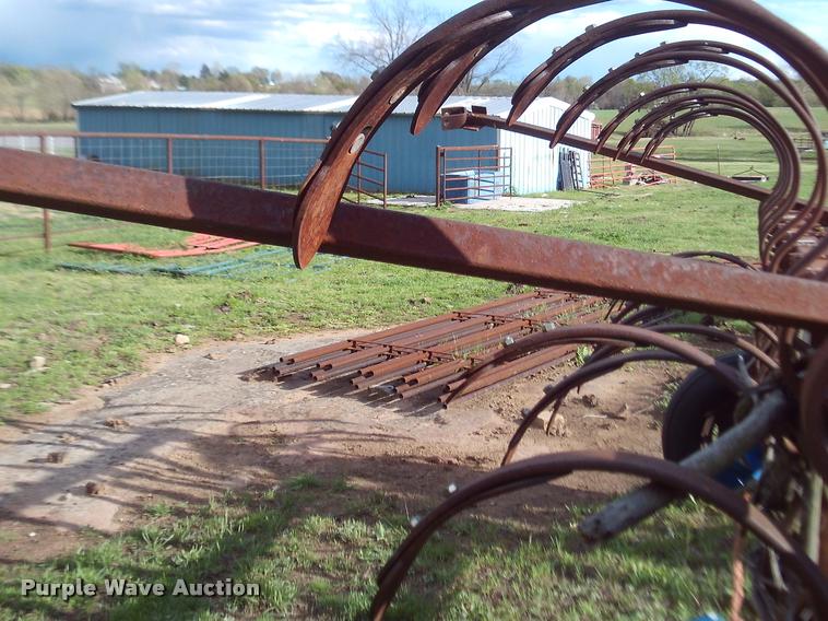 image for item DJ9781 Western Kansas spring tooth harrow