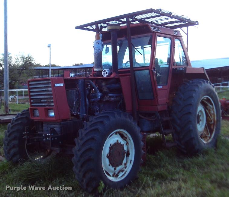 image for item DJ9784 Fiat Hesston 1580DT MFWD tractor