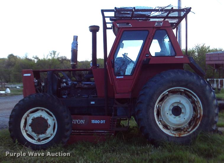 image for item DJ9784 Fiat Hesston 1580DT MFWD tractor