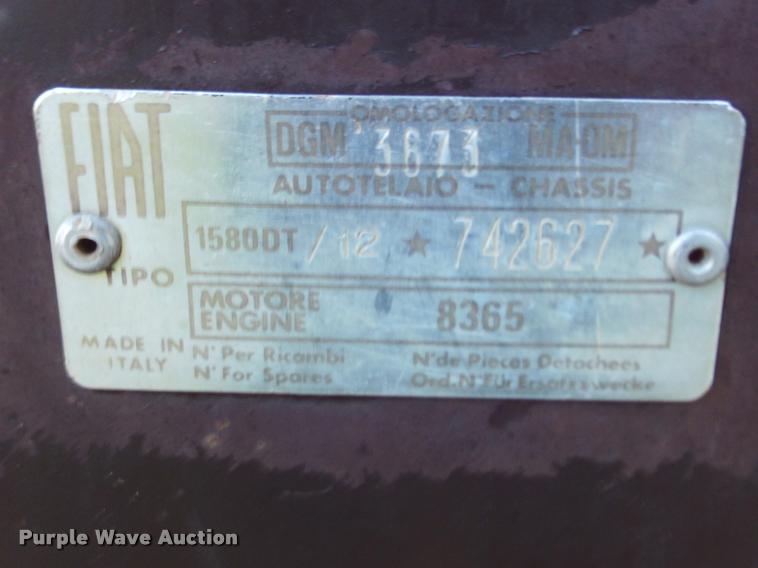 image for item DJ9784 Fiat Hesston 1580DT MFWD tractor