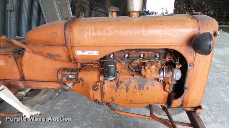 image for item DM9182 1949 Allis Chalmers C tractor