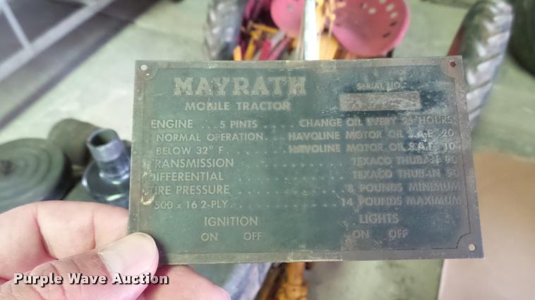 image for item DM9191 Mayrath Mobile tractor