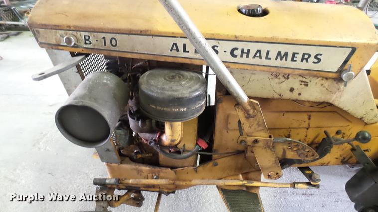 image for item DM9202 Allis Chalmers B10 garden tractor