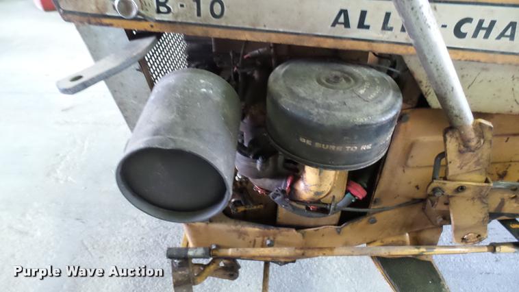 image for item DM9202 Allis Chalmers B10 garden tractor