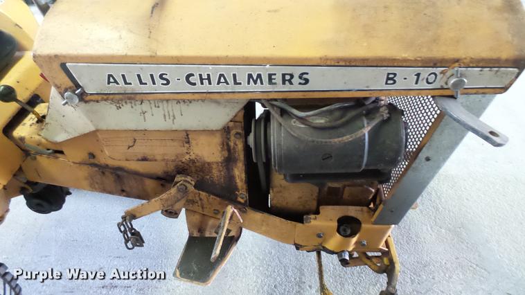 image for item DM9202 Allis Chalmers B10 garden tractor