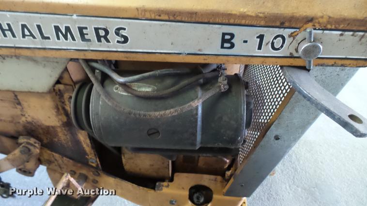 image for item DM9202 Allis Chalmers B10 garden tractor