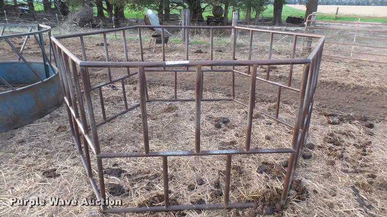 image for item DS9106 (3) steel hay feeders