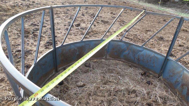 image for item DS9106 (3) steel hay feeders