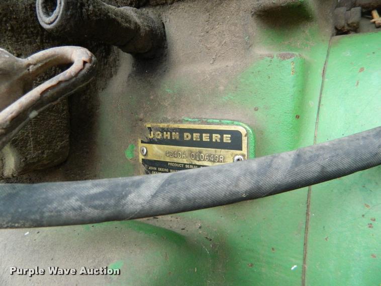 image for item K2594 1979 John Deere 4240 tractor
